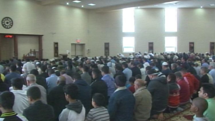 Call to prayer at Hamilton's Mountain Mosque