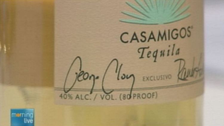 Bottle of George Clooney's Casamigos tequila; Morning Live, September 12, 2014