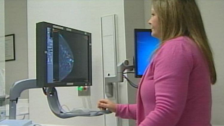 An image from a breast cancer diagnostic machine; Hamilton, September 22, 2014