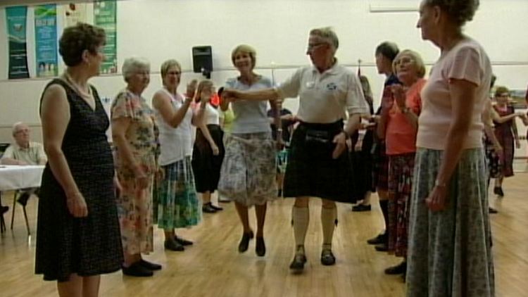 Scottish dancers at MacNab Presbyterian Church, Hamilton, September 28, 2014