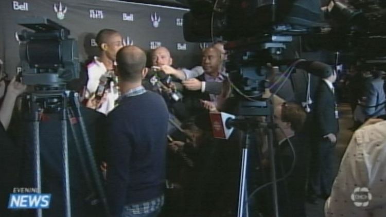 The Toronto Raptors held media day before training camp begins Tuesday