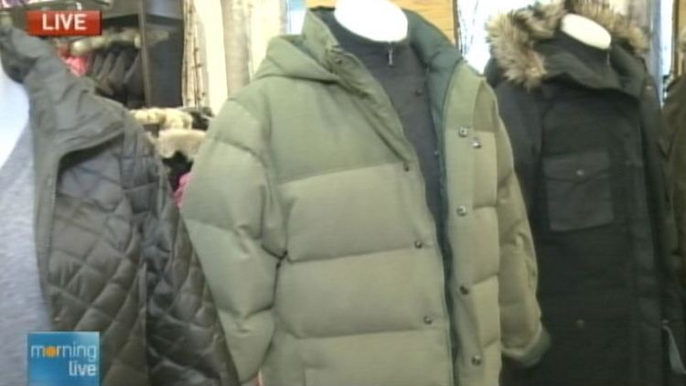 Winter coats at Sporting Life, in Etobicoke's Sherway Gardens; Morning Live, September 30, 2014