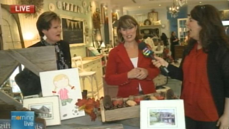 Lori DeAngelis at Pure Organic Floral Boutique; Morning Live, October 7, 2014