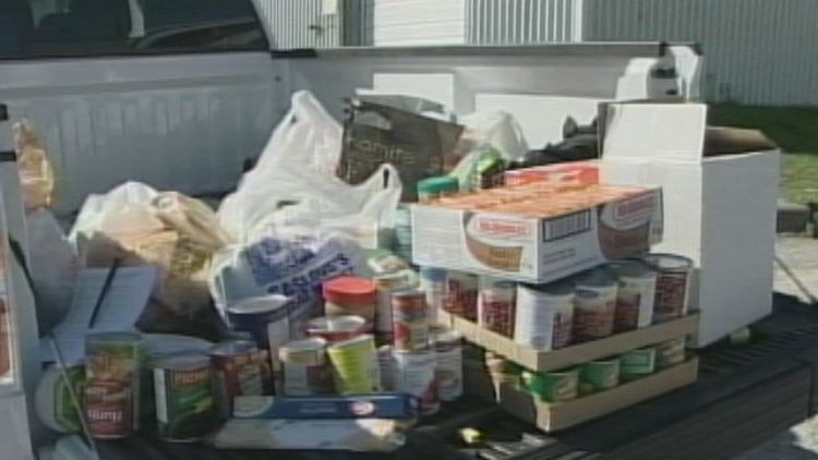 Regatta food drive