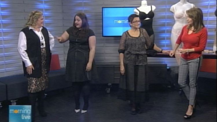 Plus-size fashions from Linea Intima and Toni Plus; Morning Live, October 21, 2014