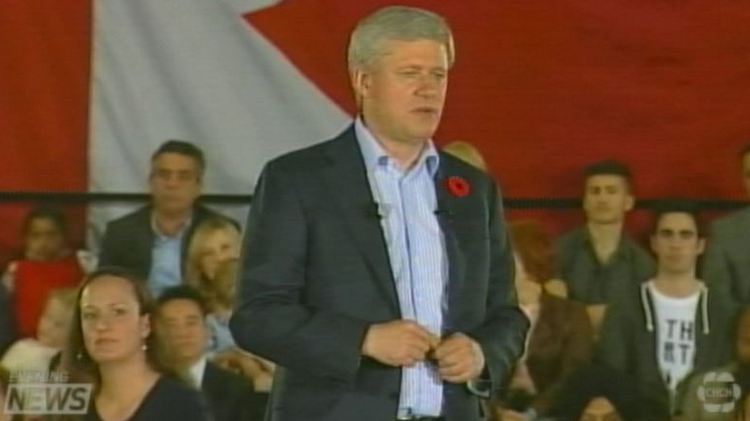 Stephen Harper announced plans Thursday afternoon to let parents with children split their income and save on taxes.