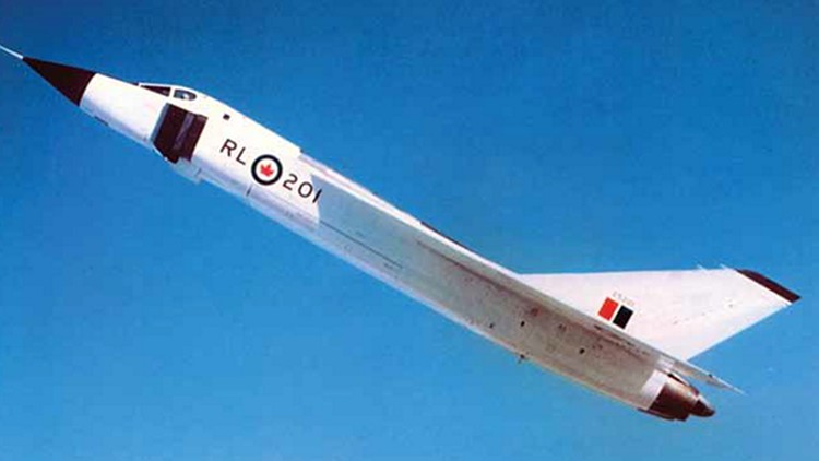 Archive image of the Avro Arrow