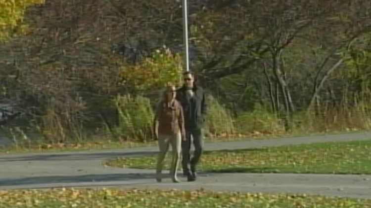 A couple at Hamilton's Bayfront Park, November 12, 2014