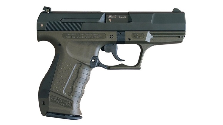 9mm Walther P99 handgun (Wikipedia)