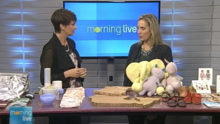 Annette Hamm with Jennifer Knox of Etsy Canada; Morning Live, November 28, 2014