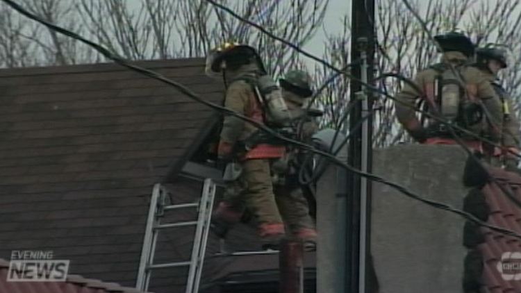 Fire above the 70 year old Trocadero Tavern