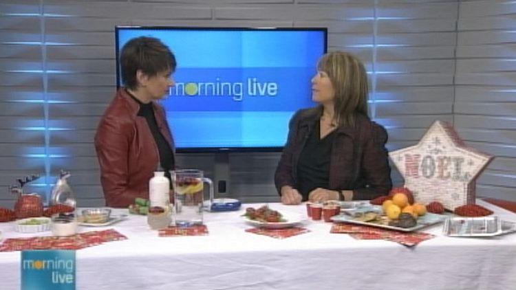 Annette Hamm and dietitian Shannon Crocker; Morning Live, December 4, 2014