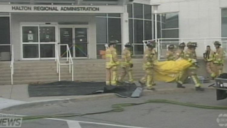 Powder found at Halton headquarters