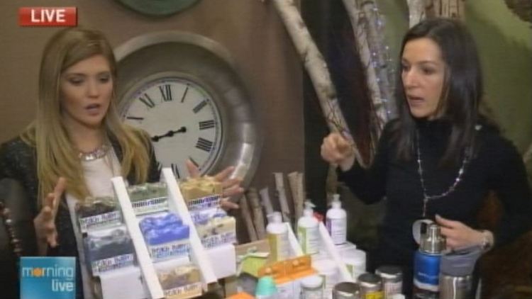 Jaclyn Colville with Sandra Gemin of Body Sense; Morning Live, December 9, 2014