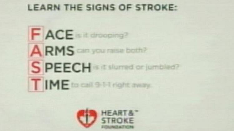 A new campaign by the Heart and Stroke Foundation hopes to get people to act fast in reacting to someone with a potential heart attack or stroke