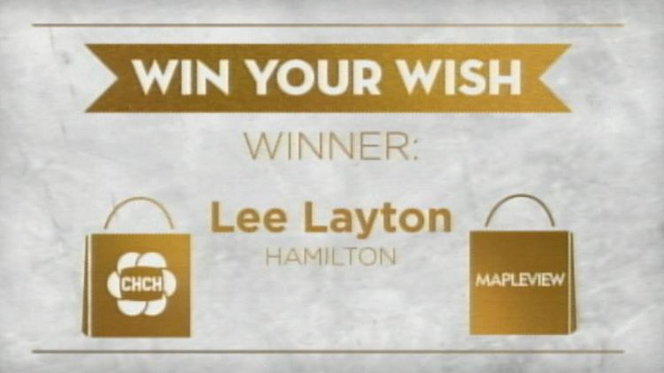 Win Your Wish winner: Lee Layton; Morning Live, December 19, 2014