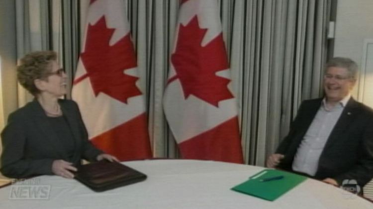 Wynne meets with Harper