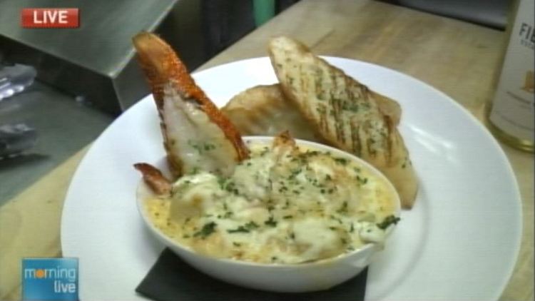 Lobster mac & cheese from Stone House restaurant in Burlington; Morning Live, January 14, 2015