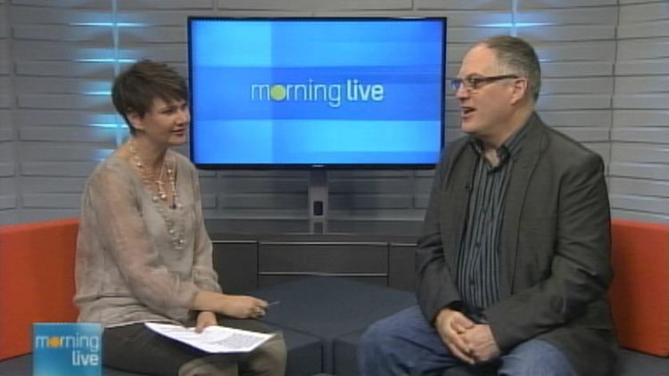 Annette Hamm with TV critic Bill Brioux; Morning Live, January 23, 2015