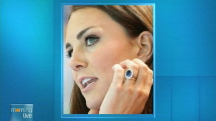 The Duchess of Cambridge and her wedding ring (archive image)