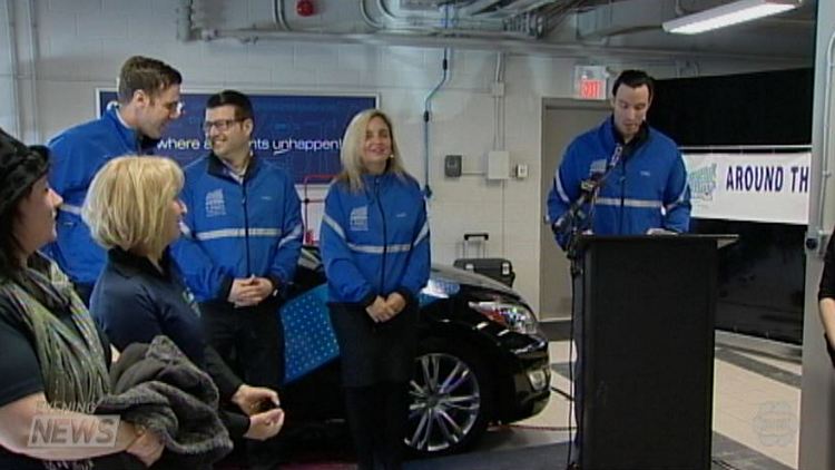 Carstar chief operating officer Michael Macaluso (right); Hamilton, February 3, 2015