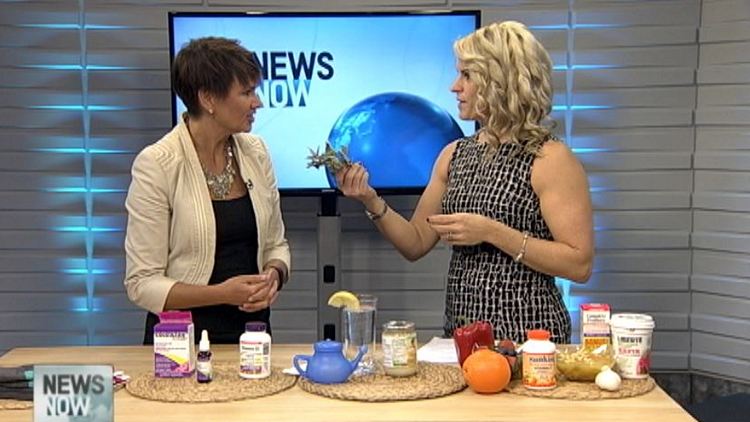 Annette Hamm with naturopathic doctor Joyce Johnson; News Now Midday February 6, 2015