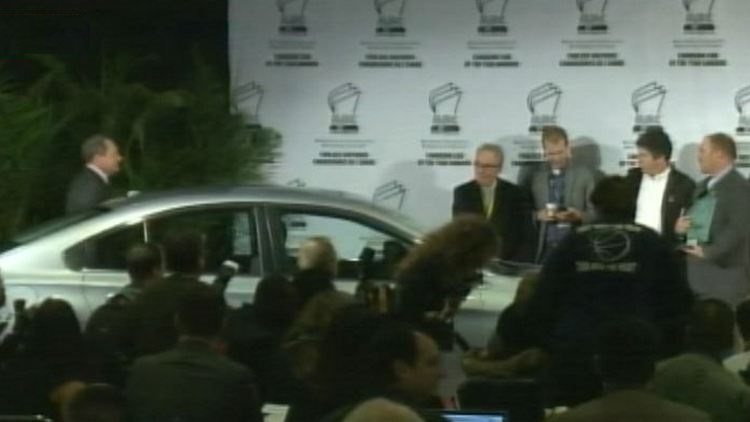 Subaru Legacy at Car of the Year announcement at the Canadian International Auto Show; Toronto, February 12, 2015