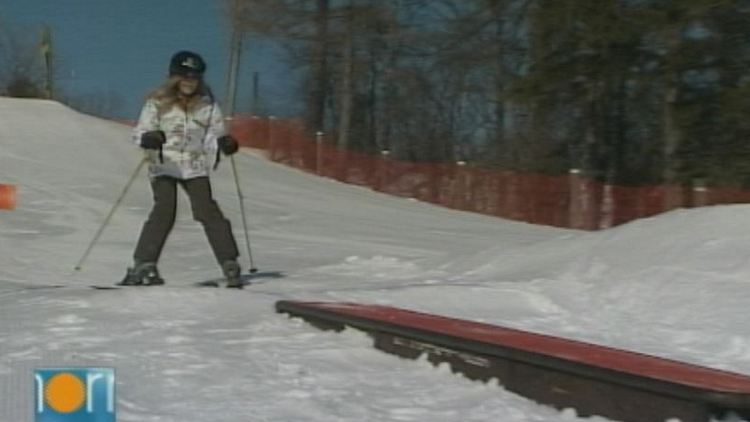 Jackie’s downhill fun at Chicopee Resort in Kitchener