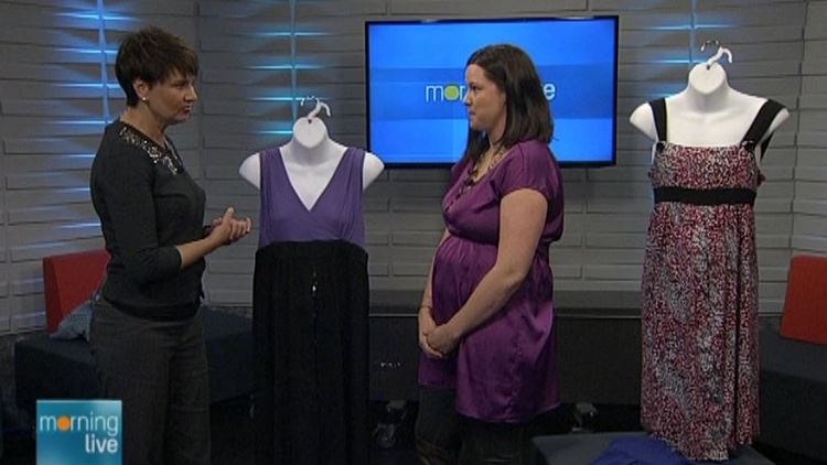 Annette Hamm with Julie Berg of Dressed to Deliver; Morning Live, March 5, 2015