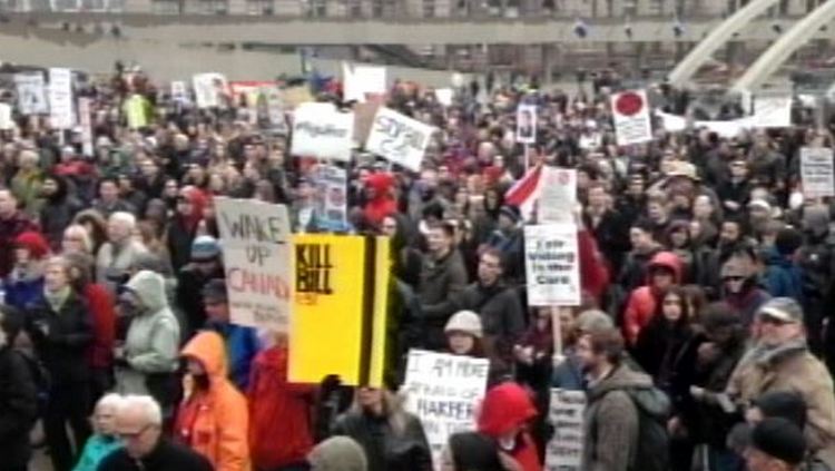 Demonstrations across Canada protest Bill C-51