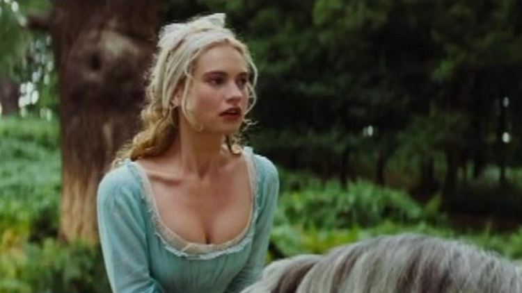 Lily James as 'Cinderella'