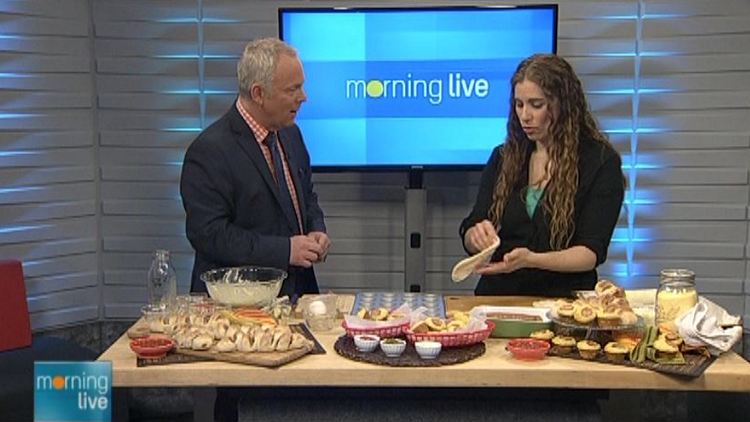 Bob Cowan with Emily Richards; Morning Live, March 19, 2015