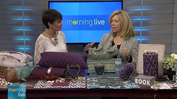 Annette Hamm with Jane Lockhart; Morning Live, March 24, 2015