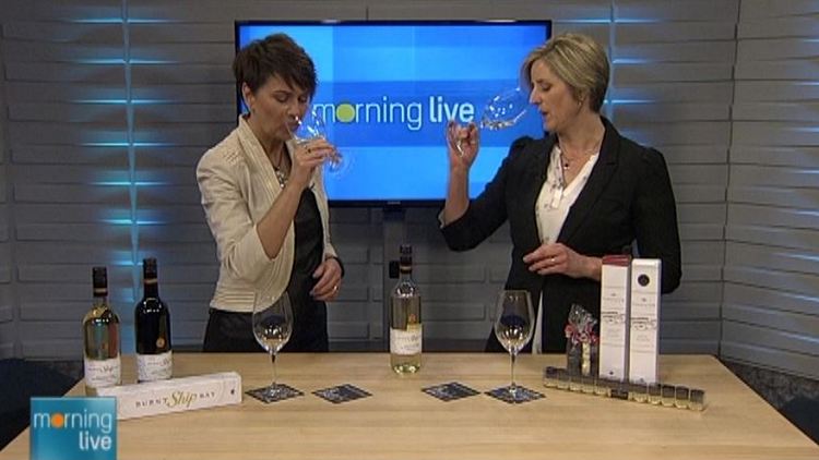 Annette Hamm with Trina Worthy of Pondview Estate Winery; Morning Live, April 1, 2015