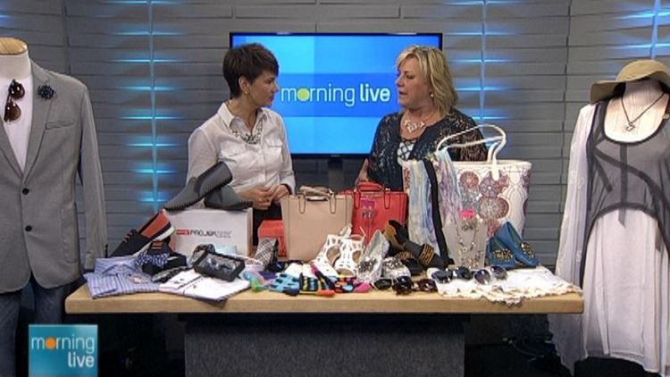 Annette Hamm and Jacqueline Del Col of Tintern Village; Morning Live, April 3, 2015