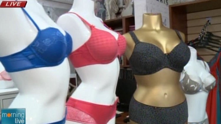 Different bras for different sizes