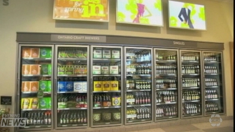 Selling beer in grocery stores