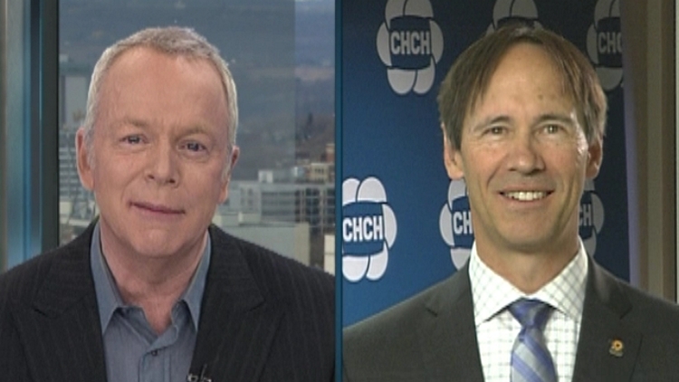 Bob Cowan and Dave Schurman of FirstOntario Credit Union; Morning Live, April 17, 2015
