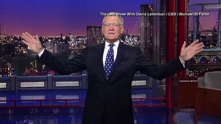 David Letterman from his final Late Show, May 20, 2015 (CBS)