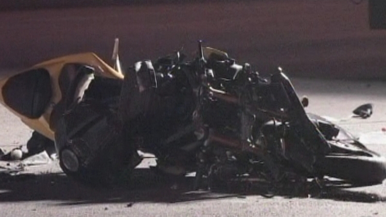 Oakville motorcycle crash