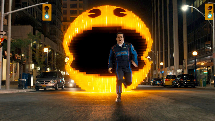 Pacman Pixels Clip