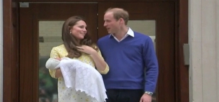 Locals react to the arrival of the Royal baby