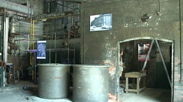 Interior of Cannon Knitting Mills, Hamilton, June 17, 2015