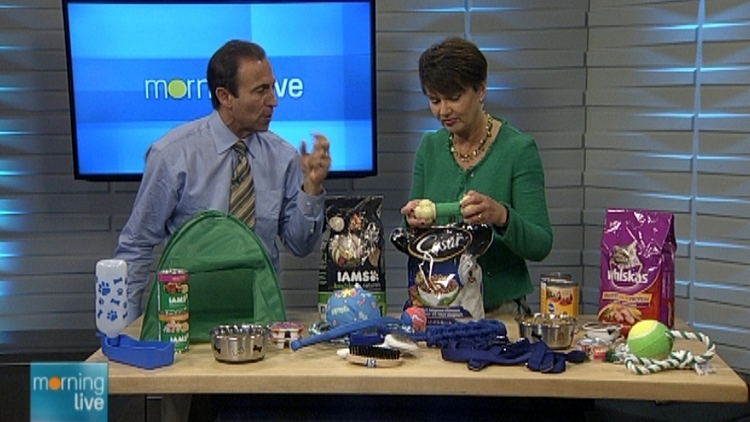 Dr Jeff Werber with Annette Hamm; Morning Live, June 17, 2015