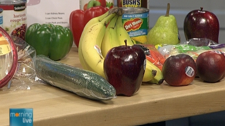 Fresh fruits & canned vegetables; Morning Live, June 26, 2015