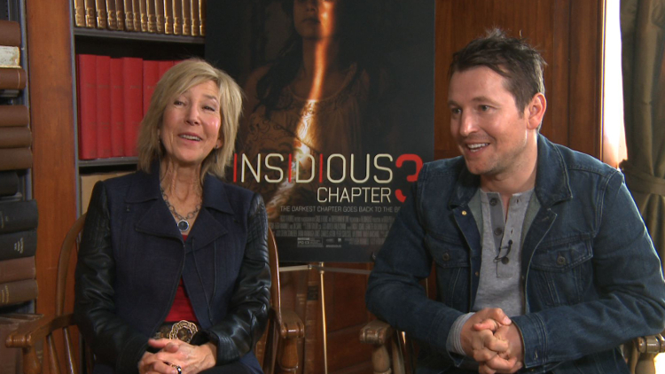 insidious chapter 3 lin shaye and leigh whannell