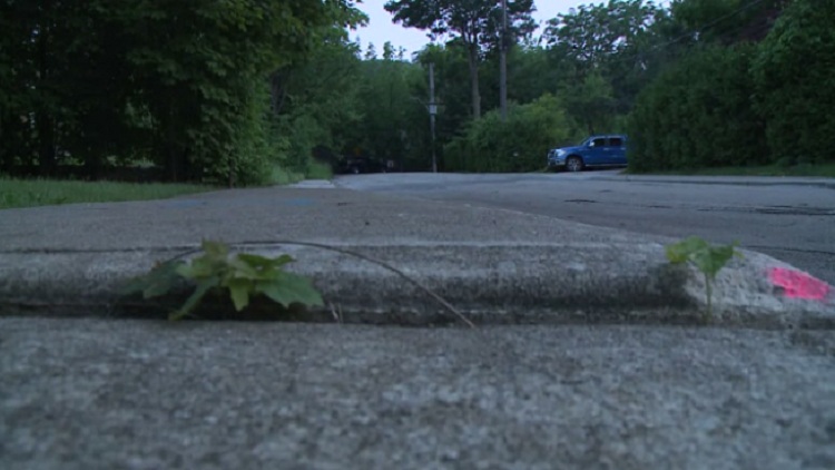 Rough Sidewalk