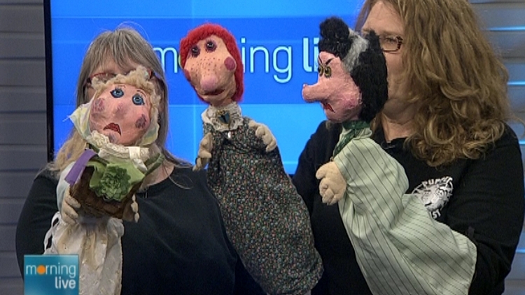 Puppet show from the Hamilton Fringe Festival; Morning Live, July 15, 2015