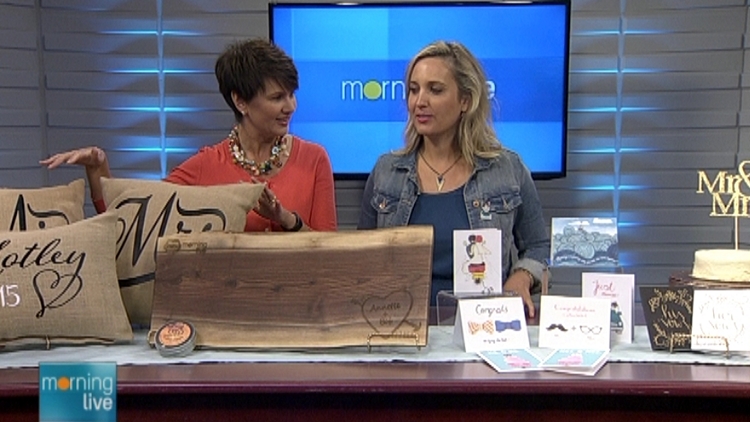 Annette Hamm with Jennifer Knox of Etsy Canada; Morning Live, July 15, 2015