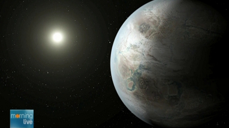 Image of 'new earth' from Kepler Space Telescope